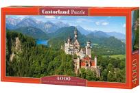 Opakowanie Puzzle Viev of the Neuschwanstein Castle, Germany 4000