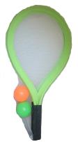 Opakowanie Rakietki siatkowe plażowe 56 cm + 2 piłeczki zielone