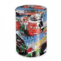 Opakowanie Skarbonka metalowa okragła Auta