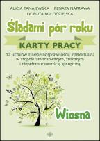 Okładka książki Śladami pór roku - Wiosna. Karty pracy