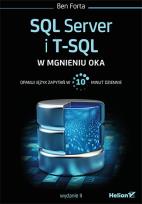 Okładka książki SQL Server i T-SQL w mgnieniu oka