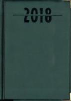 Opakowanie Terminarz 2018 - A5 Lux Złocony - zielony