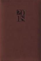 Opakowanie Terminarz 2018 A5 print - czekoladowy