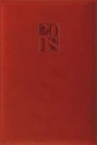 Opakowanie Terminarz 2018 A5 print - czerwony