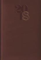 Opakowanie Terminarz 2018 A5 Standard - bordowy