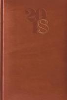 Opakowanie Terminarz 2018 A5 Standard - brązowy