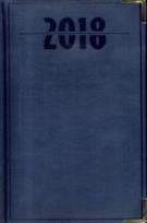Opakowanie Terminarz 2018 B6 LUX złocony - granatowy