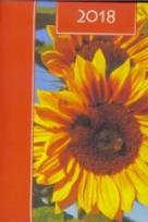 Opakowanie Terminarz 2018 - B7 Kolorowy - słoneczniki