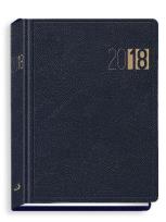 Opakowanie Terminarz 2018 - B7 Madrid - niebieski