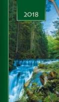 Opakowanie Terminarz 2018 Kolor tygodniowy - wodospad