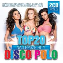 Okładka książki Top 20 Najlepsze Hity Disco Polo Vol.2  2CD