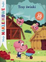 Okładka książki Trzy świnki Moje naklejkowe bajki