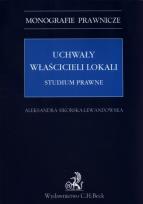 Okładka książki Uchwały właścicieli lokali Studium prawne