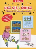 Okładka książki Ucz się i ćwicz 3-4 lata
