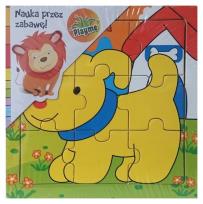 Opakowanie Układanka drewniana Piesek 9