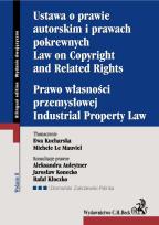 Opakowanie Ustawa o prawie autorskim i prawach pokrewnych Prawo własności przemysłowej Law of Copyright and Related Rights Industrial Property Law