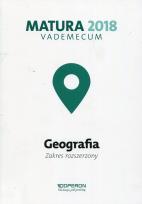 Okładka książki Vademecum 2018 LO Geografia ZR OPERON