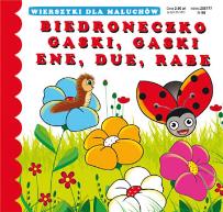 Okładka książki Wierszyki Biedroneczko gąski, gąski ene, due, rabe