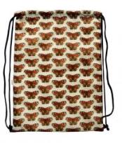 Okładka książki Worek szkolny plecak WR 128 motylki