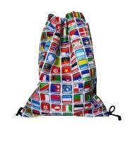 Okładka książki Worek szkolny plecak WR127 Flagi MESIO