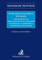 Okładka książki Wymuszone zaginięcia w Europie
