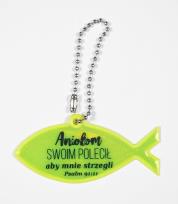 Okładka książki Zawieszka odblaskowa. Rybka - Aniołom swoim...