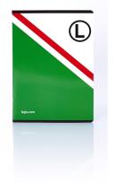 Opakowanie Zeszyt A5 w kratkę 32 kartki Legia 10 sztuk