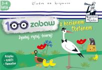 Okładka książki 100 zabaw z bocianem Stefanem