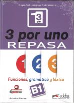 Okładka książki 3 por Uno poziom B1 książka