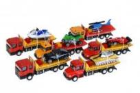 Opakowanie Auto ciężarowe metalowe 15cm z pojazdem