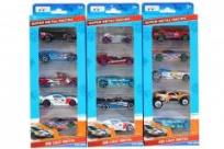 Opakowanie Auto osobowe metalowe 8cm 5el