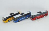 Opakowanie Autobus Metalowy Pullback, różne rodzaje