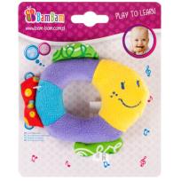 Okładka książki BAM BAM Grzechotka pluszowa Rybka