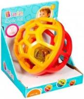 Opakowanie Bam Bam Kula z grzechotką pom/czerw