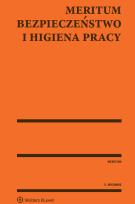 Okładka książki Bezpieczeństwo i Higiena Pracy Meritum