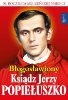 Okładka książki Błogosławiony ks. Jerzy Popiełuszko.