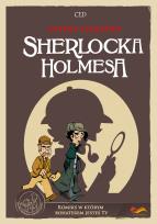 Okładka książki Cztery śledztwa Sherlocka Holmesa Komiks paragrafowy