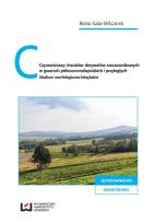 Okładka książki Czynnościowy charakter derywatów rzeczownikowych w gwarach północnomałopolskich i przyległych