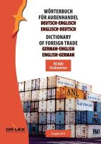 Okładka książki Dictionary of foreign trade German-English English-German