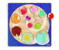 Opakowanie Drewniane puzzle LUDI & CO