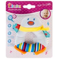 Okładka książki Grzechotka pluszowa pingwin BAM BAM