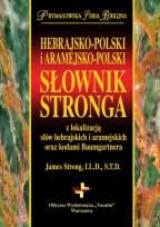 Okładka książki Hebrajsko-Polski i Aramejsko-Polski Słownik Stronga