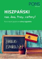 Okładka książki Hiszpański raz dwa trzy cztery/kurs w 4 tyg/