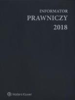 Okładka książki Informator Prawniczy 2018 A4 szary