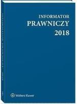 Okładka książki Informator Prawniczy 2018 A5 - niebieski