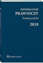 Okładka książki Informator Prawniczy 2018 B6 - granatowy