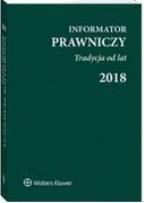 Okładka książki Informator Prawniczy 2018 B6 - zielony