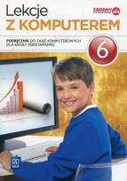 Okładka książki Informatyka  SP KL 6. Podręcznik. Lekcje z komputerem 2017
