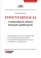 Okładka książki Inwentaryzacja w jednostkach sektora finansów publicznych
