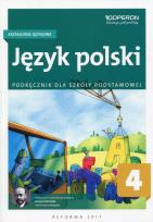 Okładka książki Język polski SP 4. Kształc. językowe. Podr. OPERON